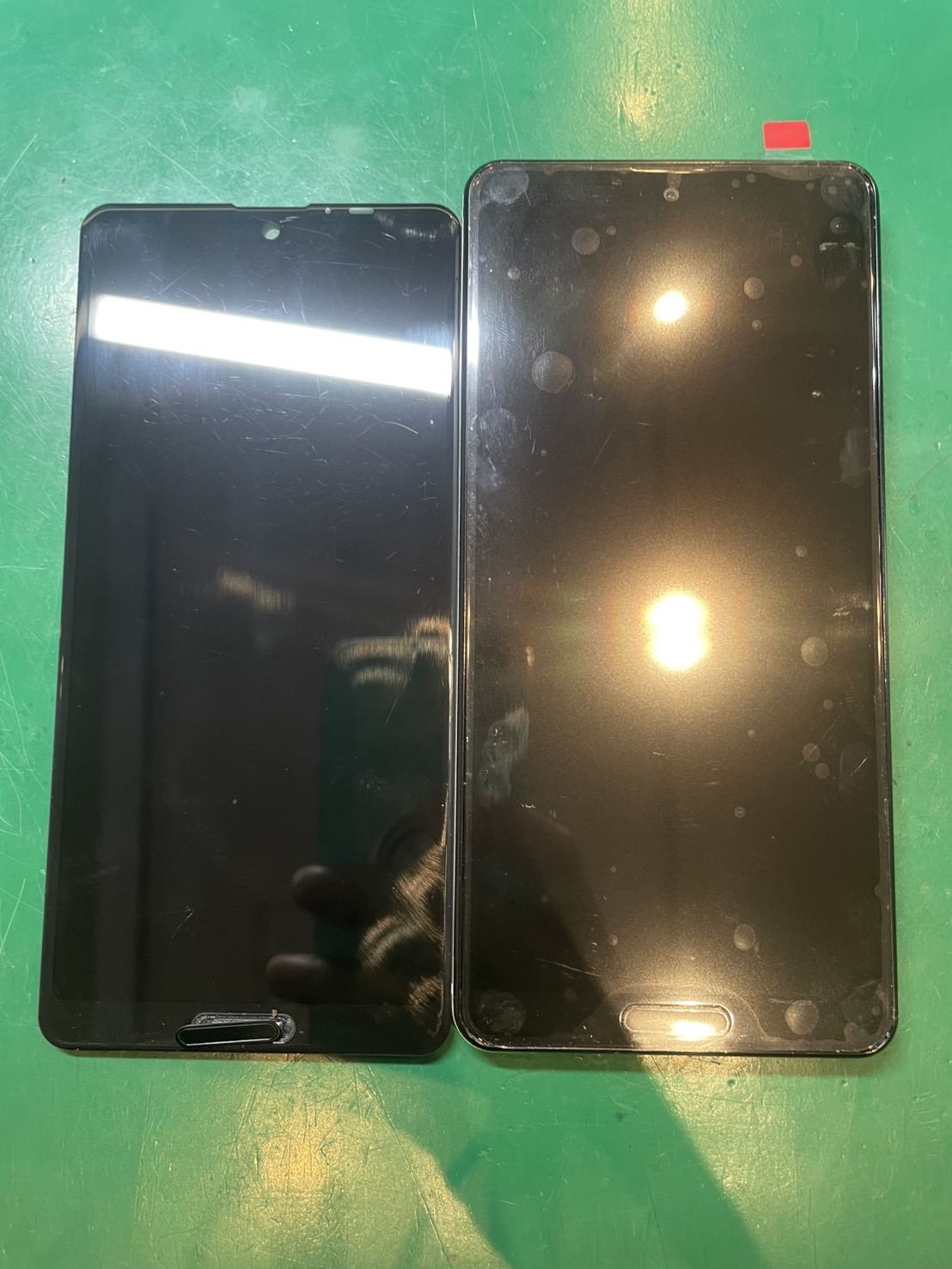 落として何も映らなくなってしまった…　AQUOS sense4　画面交換修理【スマホ修理工房ミーツ国分寺店】
