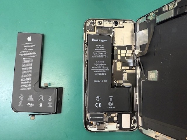 iPhone 11Pro（アイフォンイレブンプロ）┃バッテリー交換ならスマホ修理工房アル・プラザ小杉店へ★