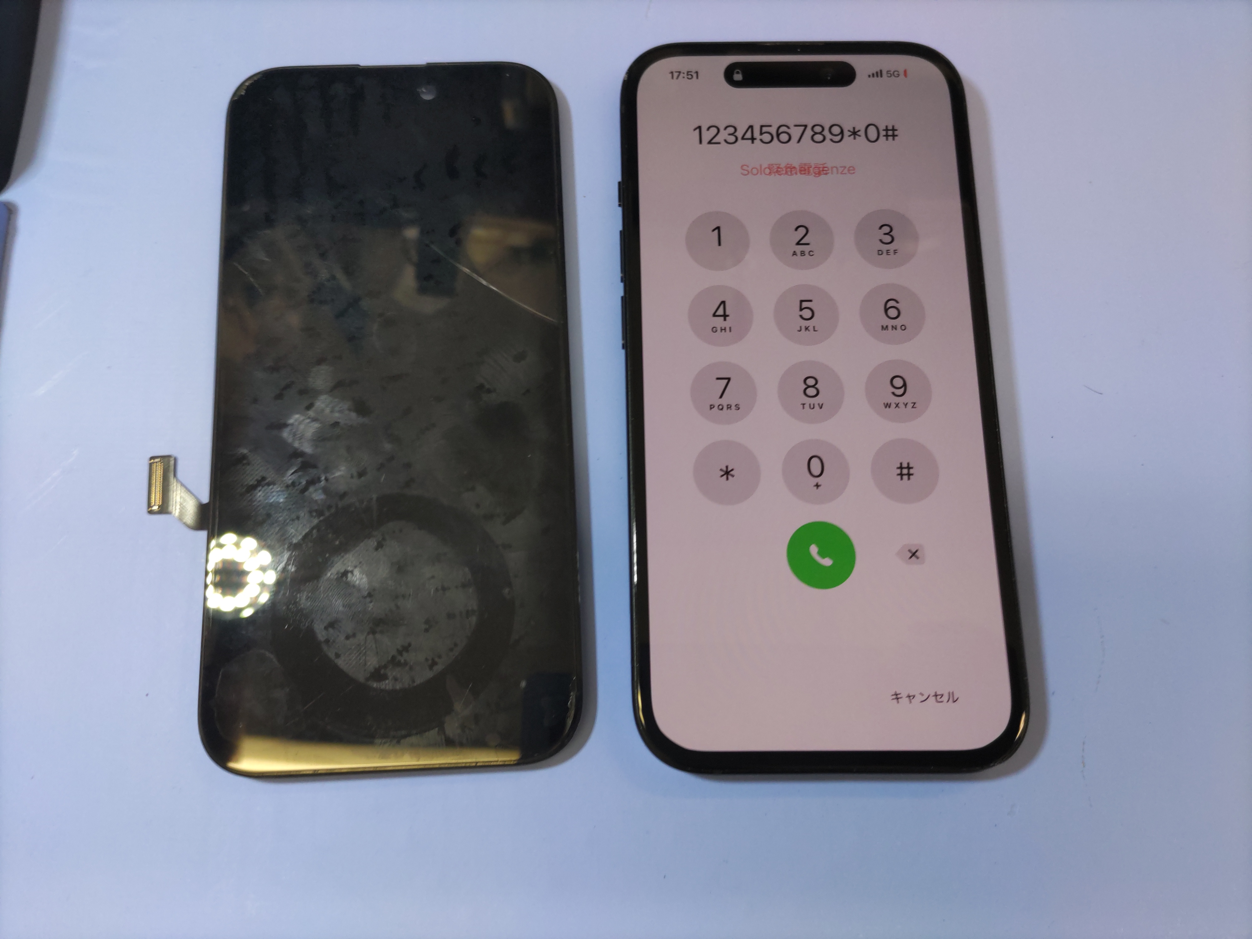【iPhone15】急に液晶が映らなくなったらスマホ修理工房カインズ前橋吉岡店へ♪