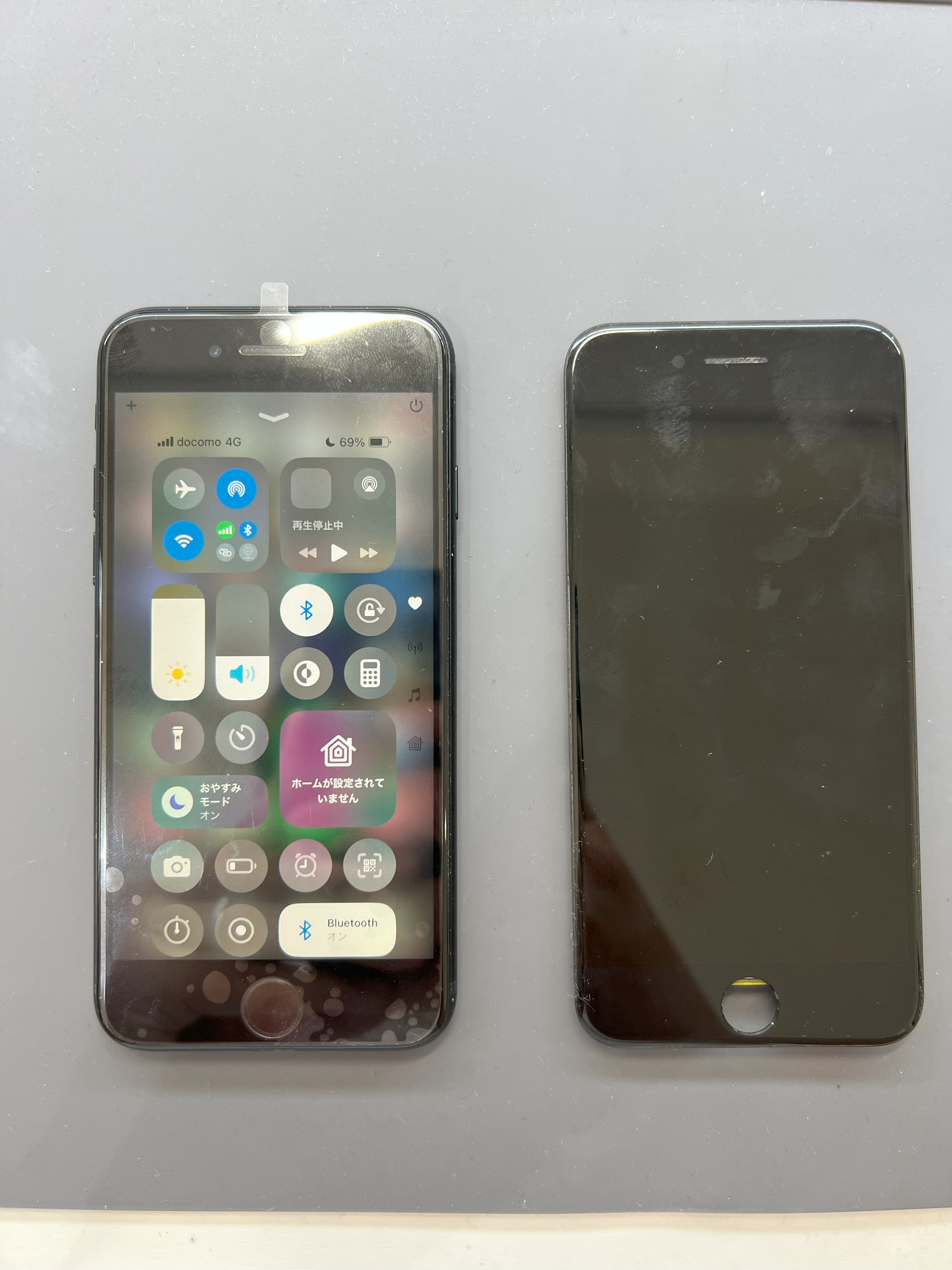 海に落として画面が真っ暗…iPhoneSE3が奇跡の復活！【スマホ修理工房 