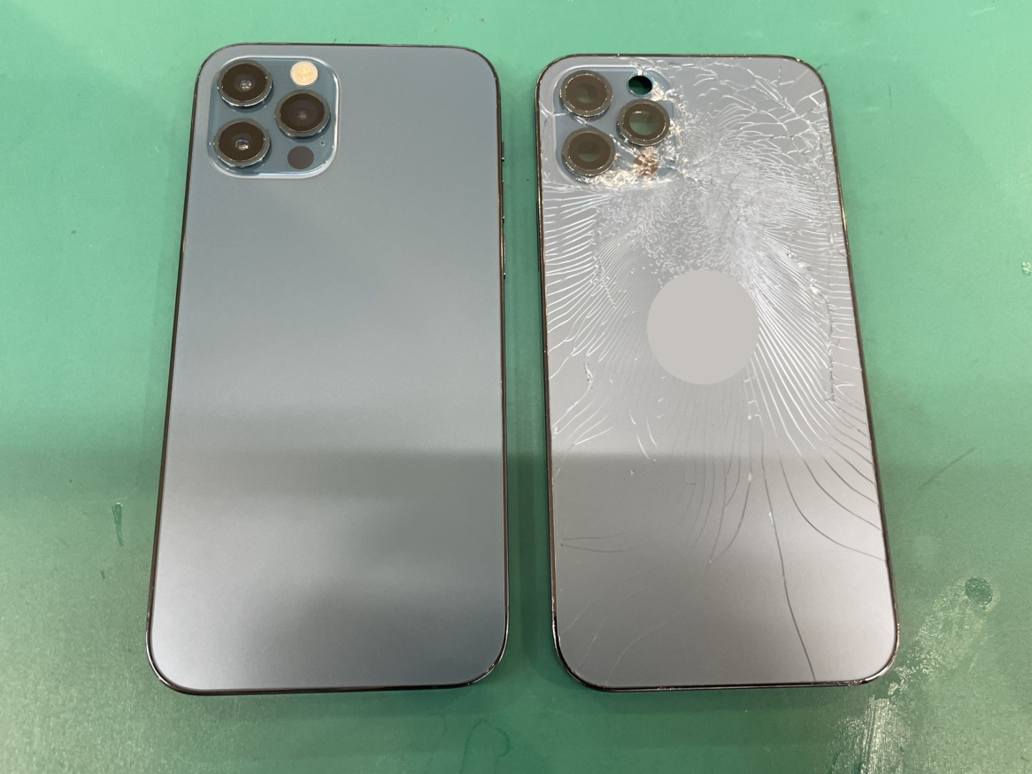 iPhone12Pro背面割れ修理 も対応可能です!