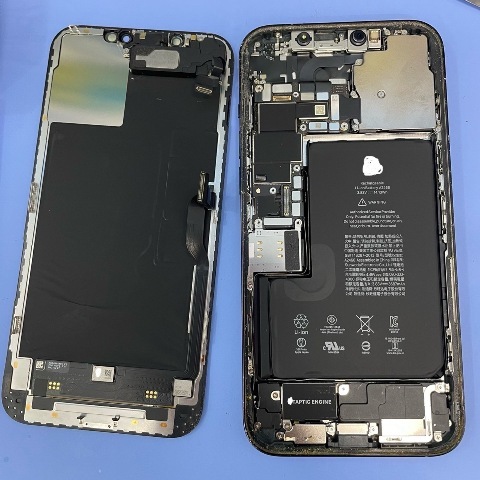 iPhone12ProMax パネル交換