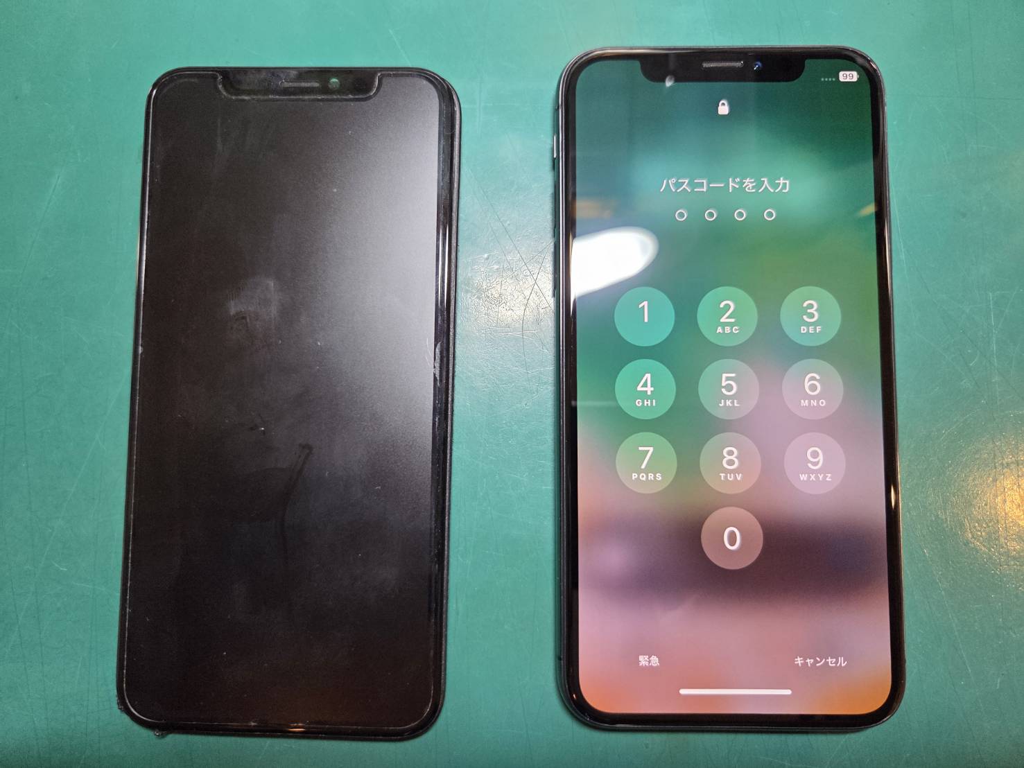 iPhoneXの画面がおかしくなってしまった、、、【スマホ修理工房 調布パルコ店】