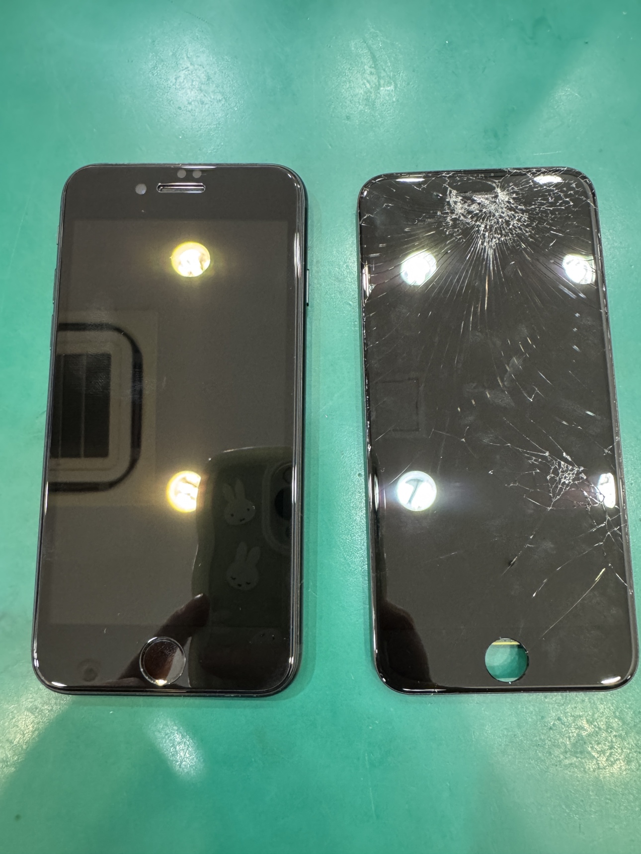 iPhoneSE3の画面交換修理を行いました！！スマホ修理工房テラスモール湘南店