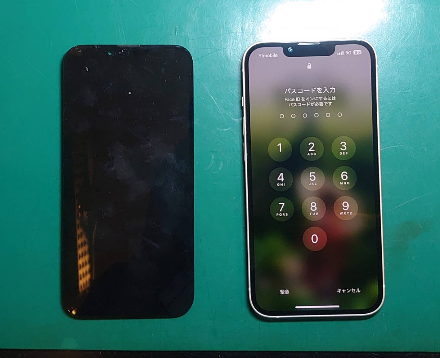 iPhone13の画面が映らなくなってしまった…【スマホ修理工房 調布パルコ店】