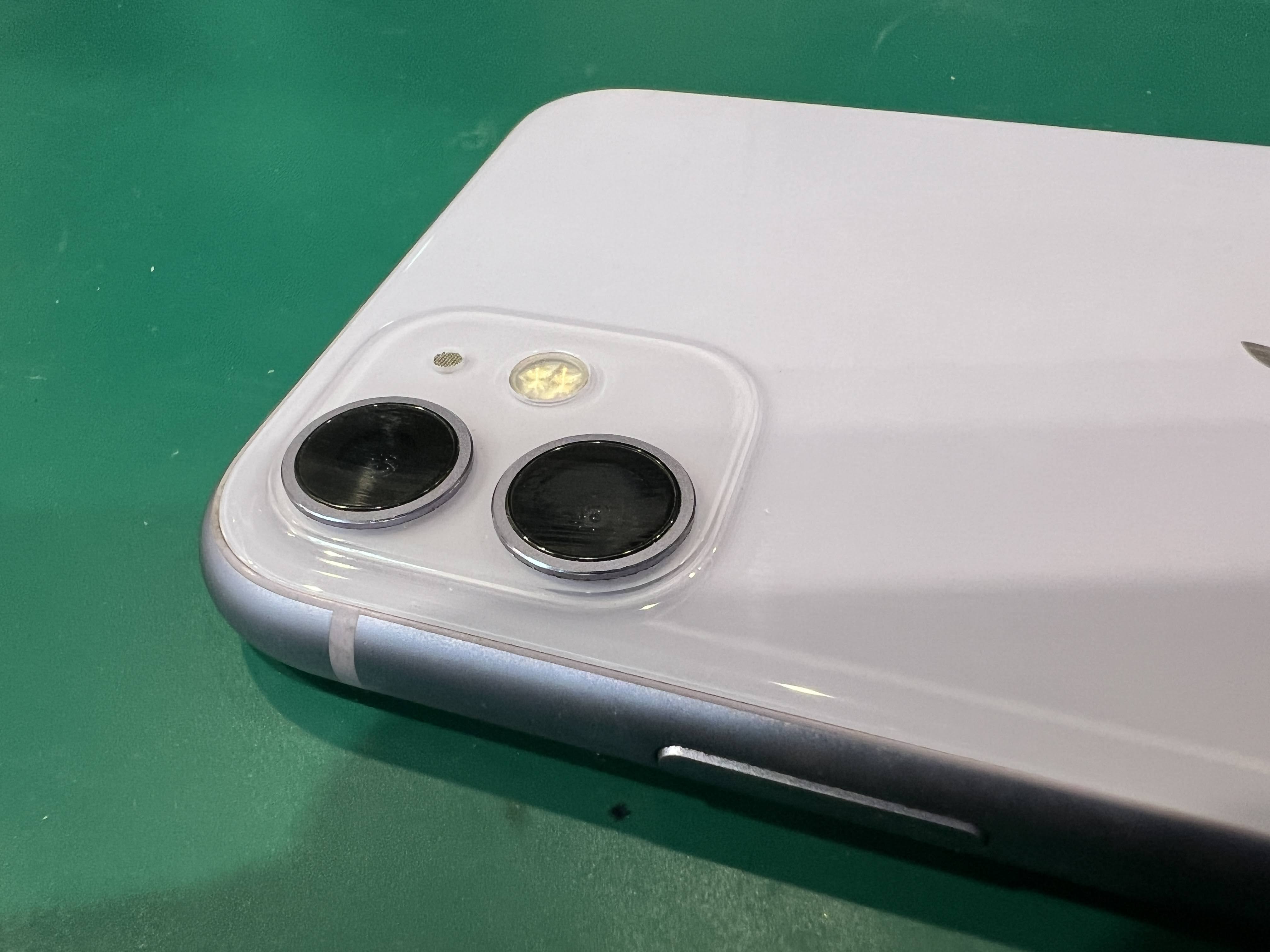 iPhone11（アイフォン）アウトカメラ交換！40分で復活【スマホ修理工房ペリエ千葉店】