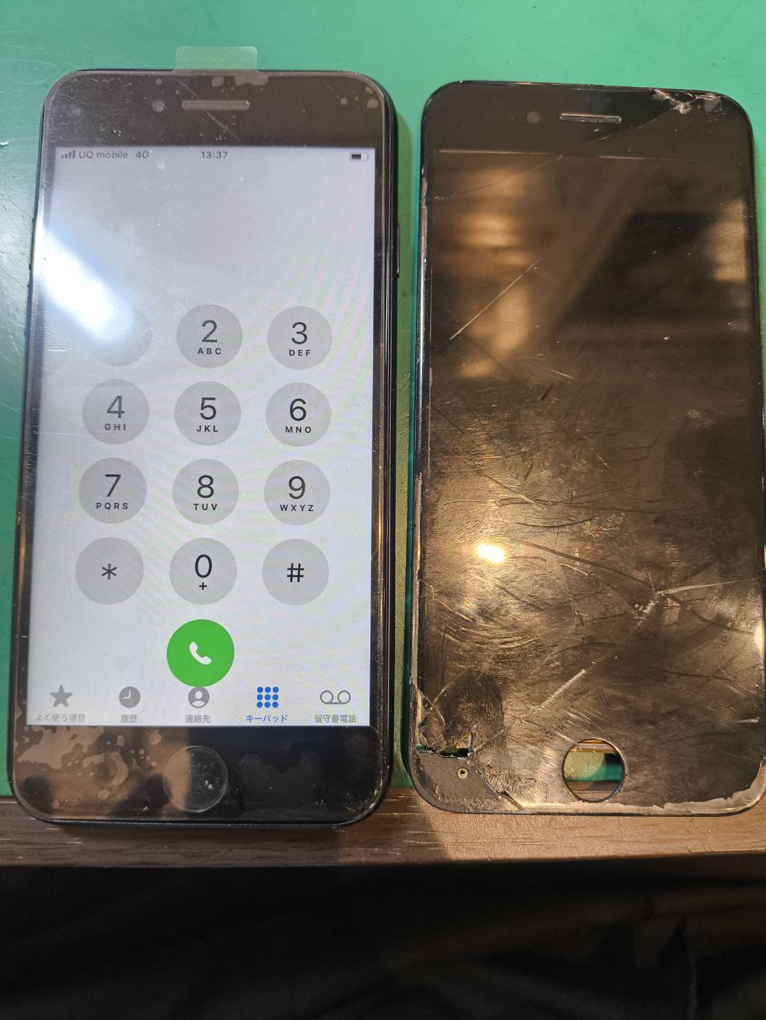 【スマホ修理工房新百合丘オーパ店】iPhoneSE2 画面+ホームボタン交換
