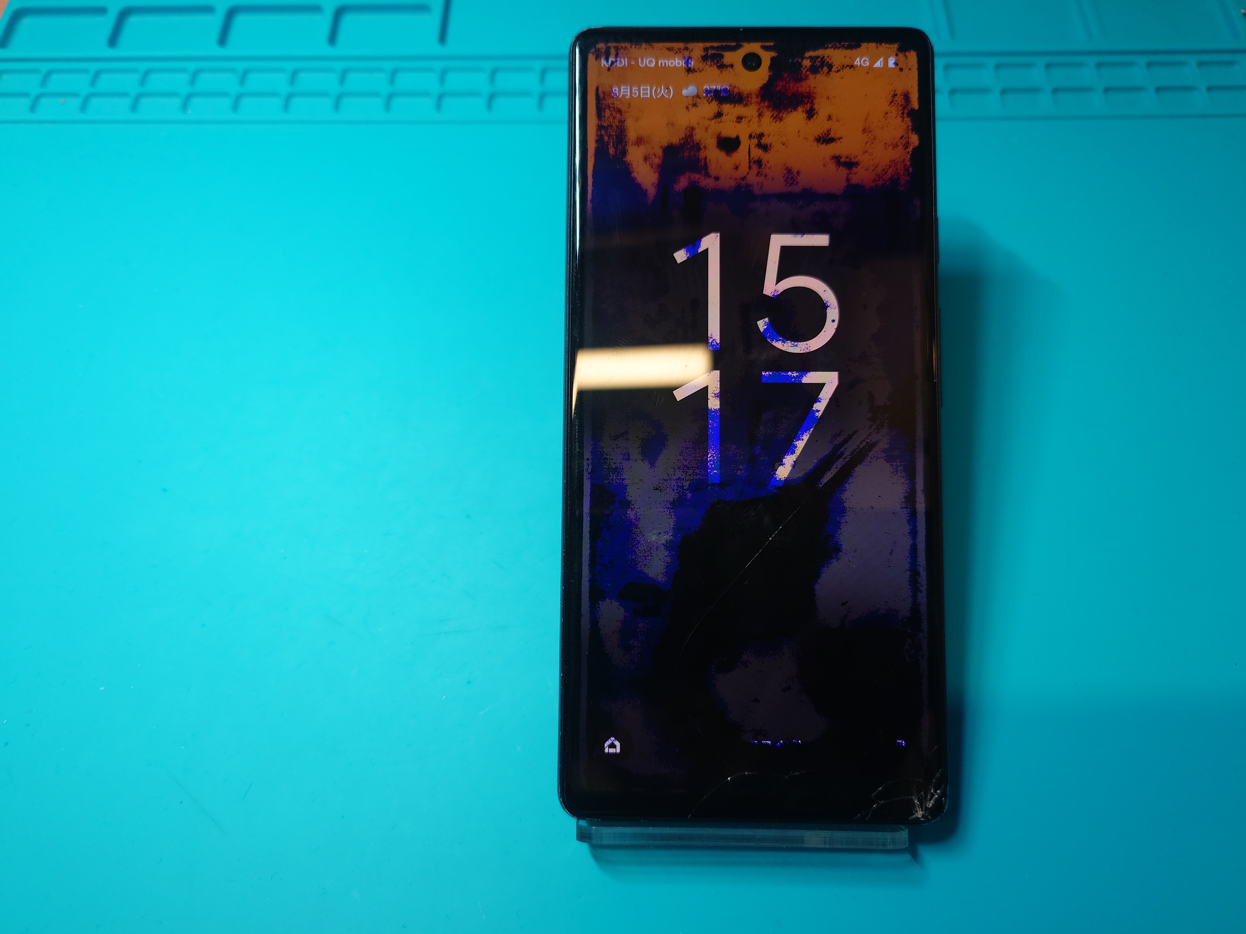 Google pixel6a(グーグルピクセル6エー)液晶破損修理！！最短120分で完了！【スマホ修理工房札幌店】