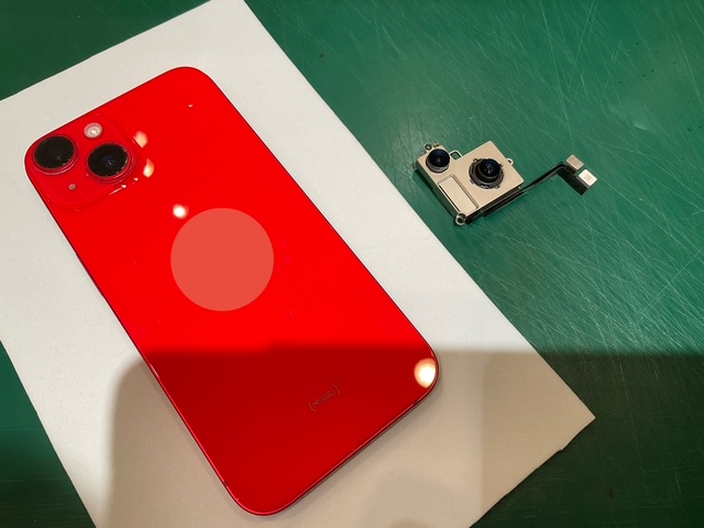 【iPhone 14】　アウトカメラが起動できなくなってしまった・・・　アウトカメラ交換修理　スマホ修理工房イオン北浦和店
