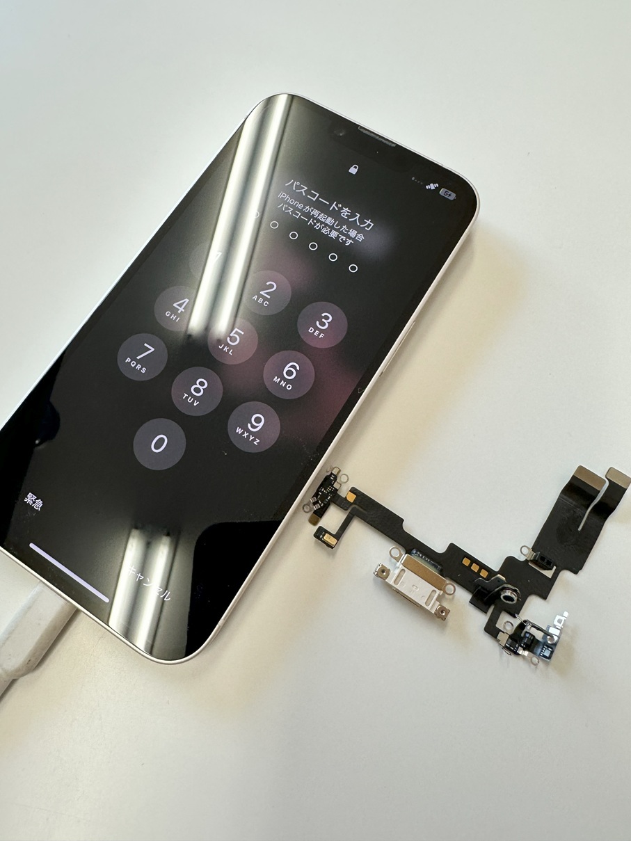 iPhone充電コネクター修理【スマホ修理工房熊谷店】