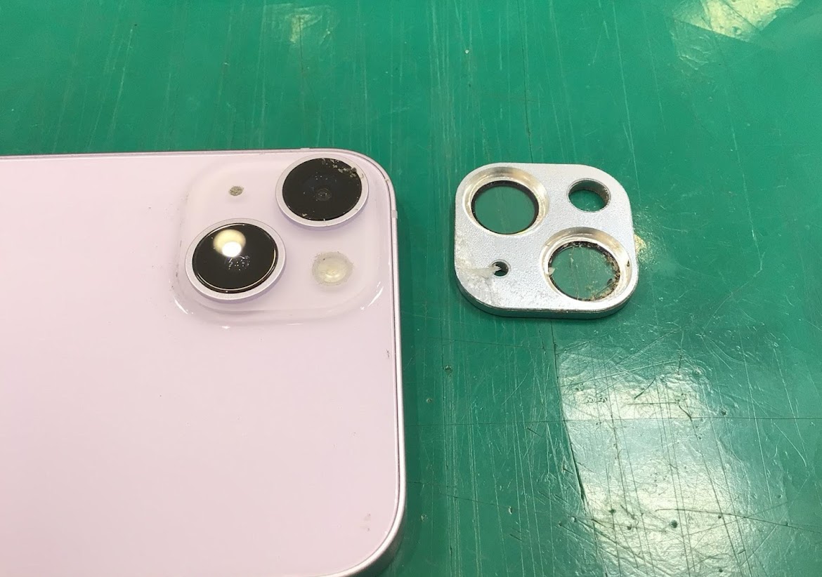 iPhone13のカメラガラス交換ならデータそのまま・最短即日修理のスマホ修理工房ラザウォーク甲斐双葉店へ！