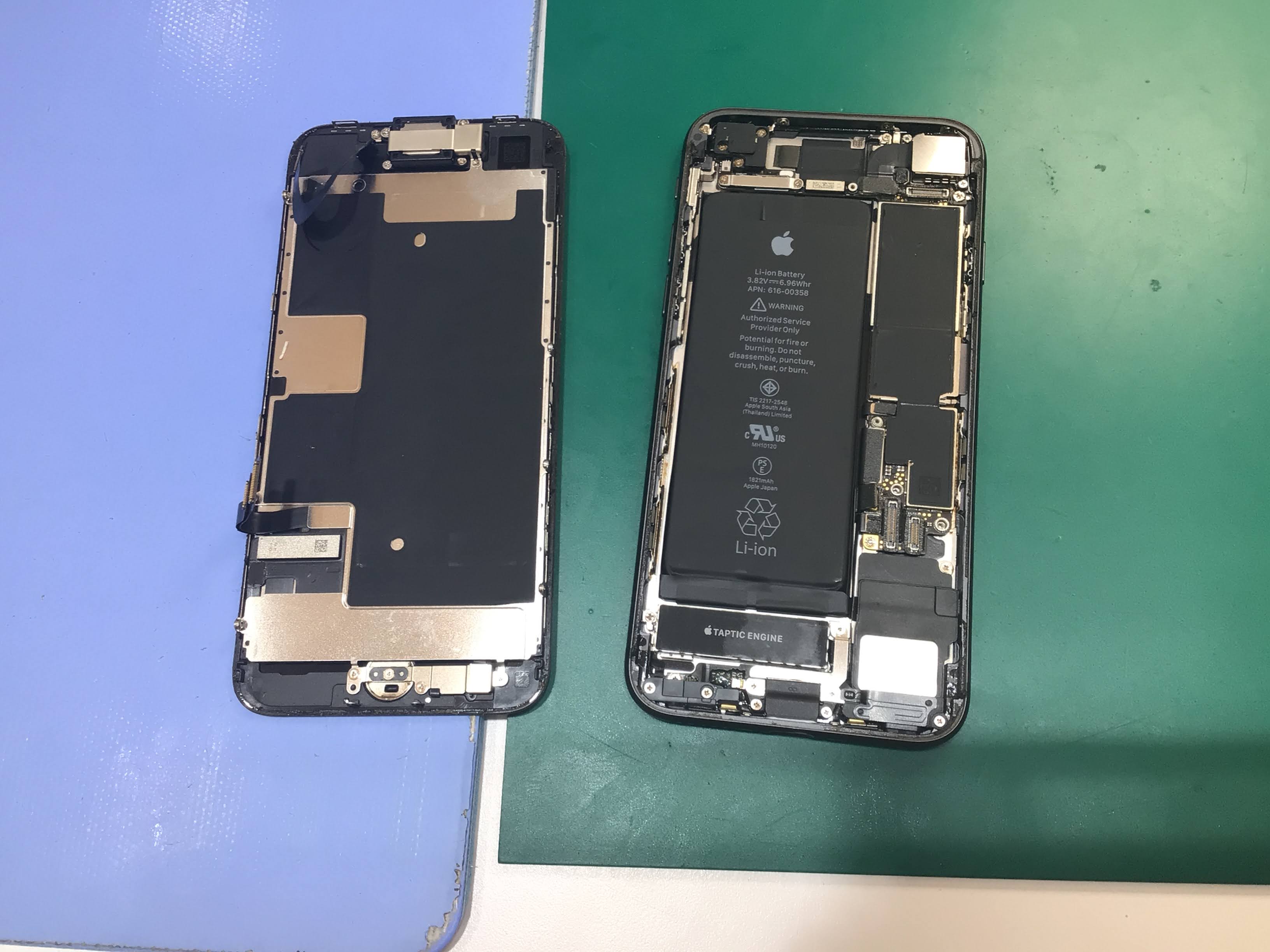 iPhone7　バッテリー修理　データをそのまま・最短即日修理のスマホ修理工房イーアス高尾店にご相談下さい！1