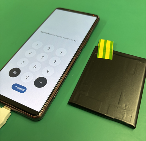 ⚡🔋Xperia5Ⅱ(エクスペリア5Ⅱ)バッテリー交換🔋⚡