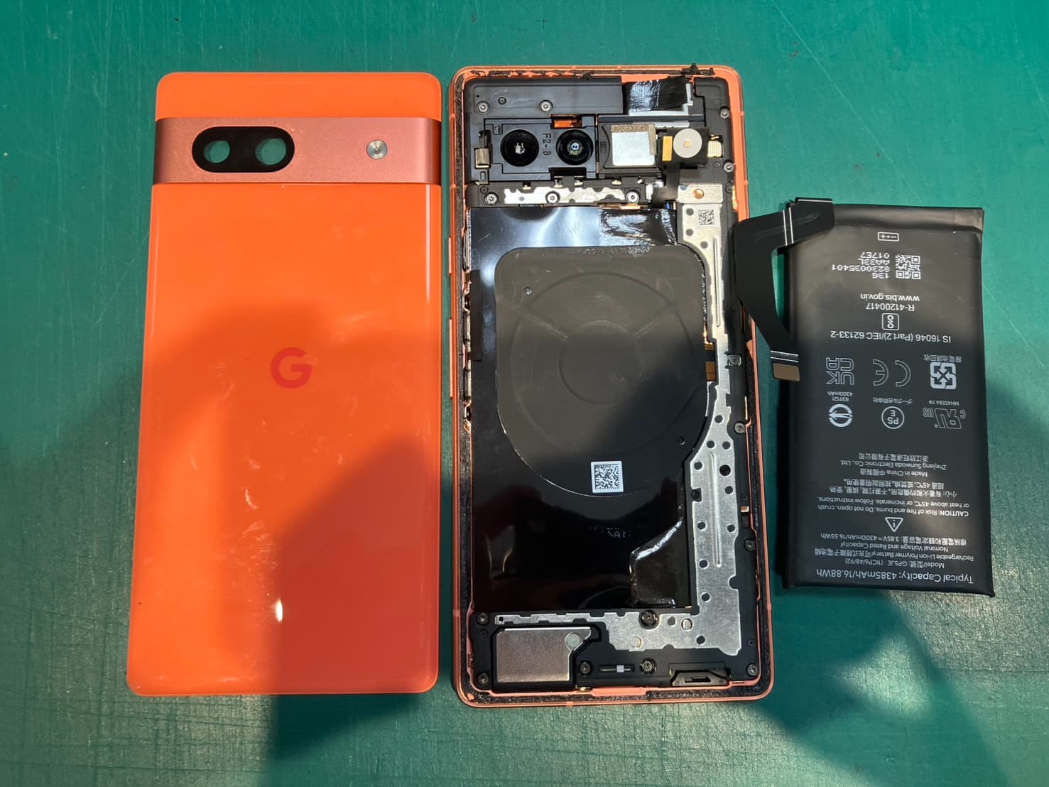 Google Pixel 7aのバッテリー交換対応いたしました　　-スマホ修理工房浦和パルコ店-