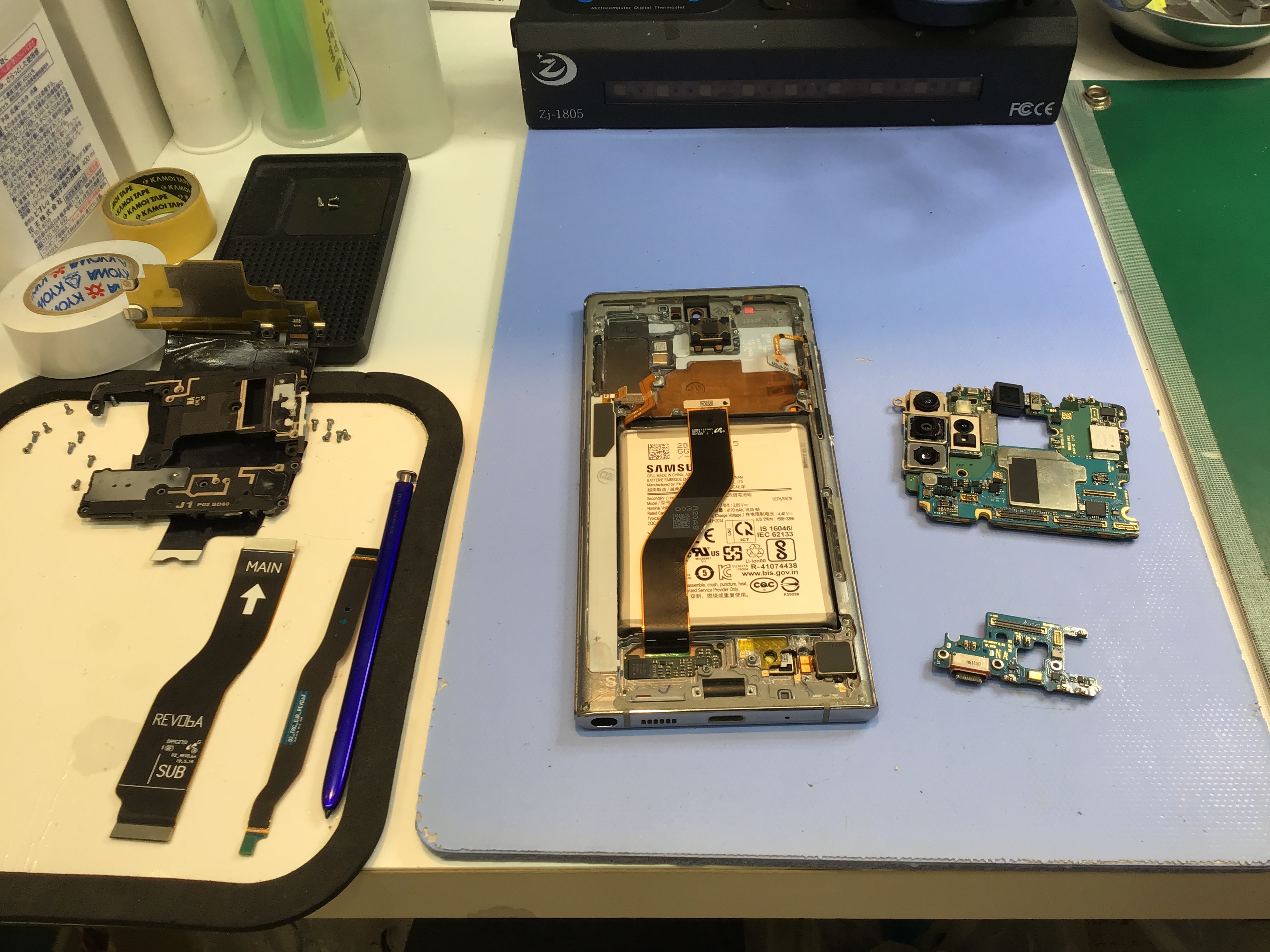 Galaxyのバッテリー交換は、データそのまま・即日修理のスマホ修理工房京王聖蹟桜ヶ丘ショッピングセンターB館店へ！