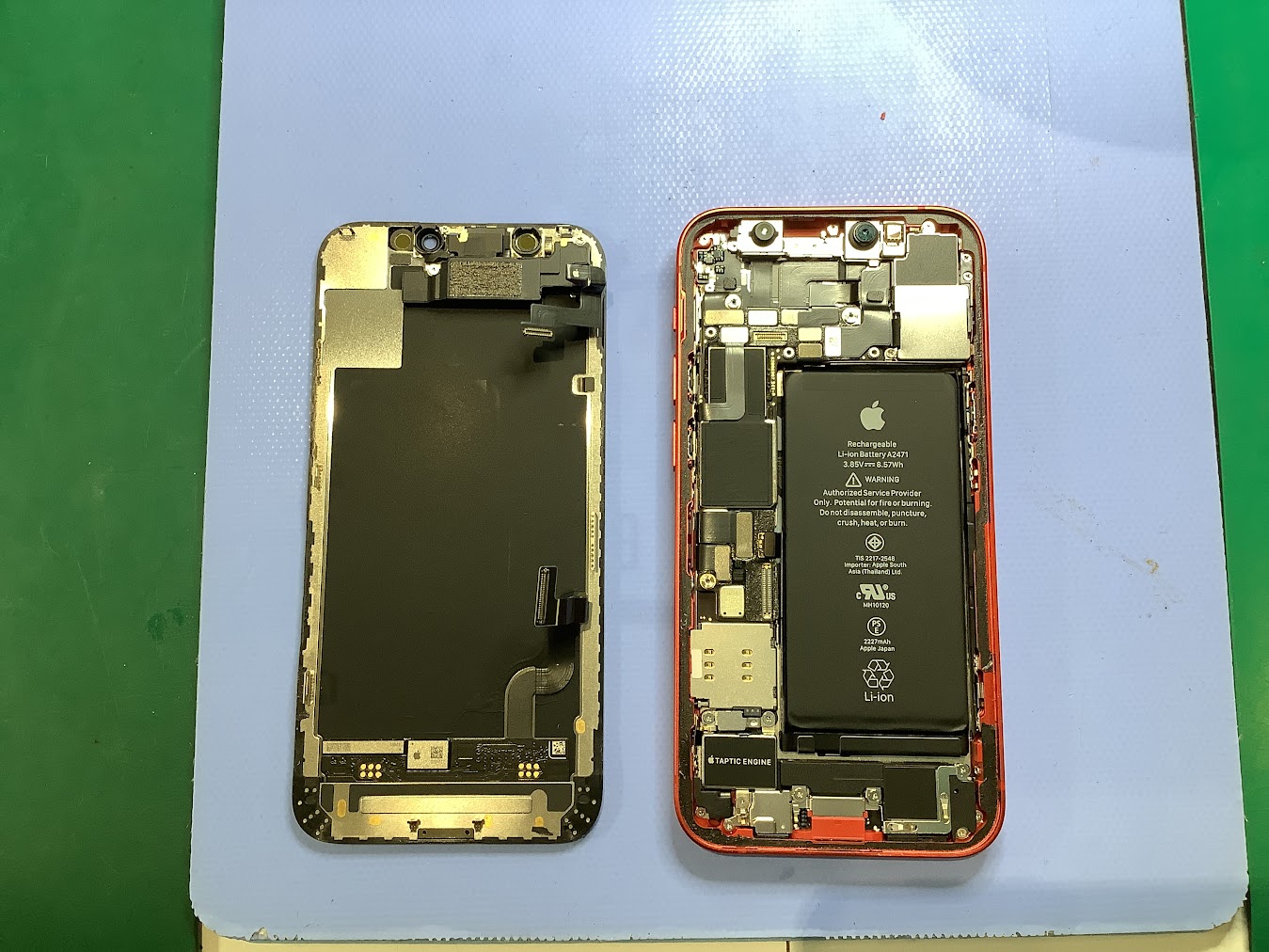 iPhone12miniの画面交換ならデータをそのまま・最短即日修理のスマホ修理工房ラザウォーク甲斐双葉店にご相談ください！