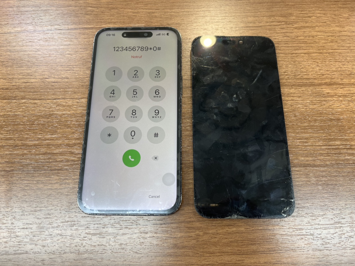 【iPhone 14 Pro Max 】画面交換は即日で対応しております！
