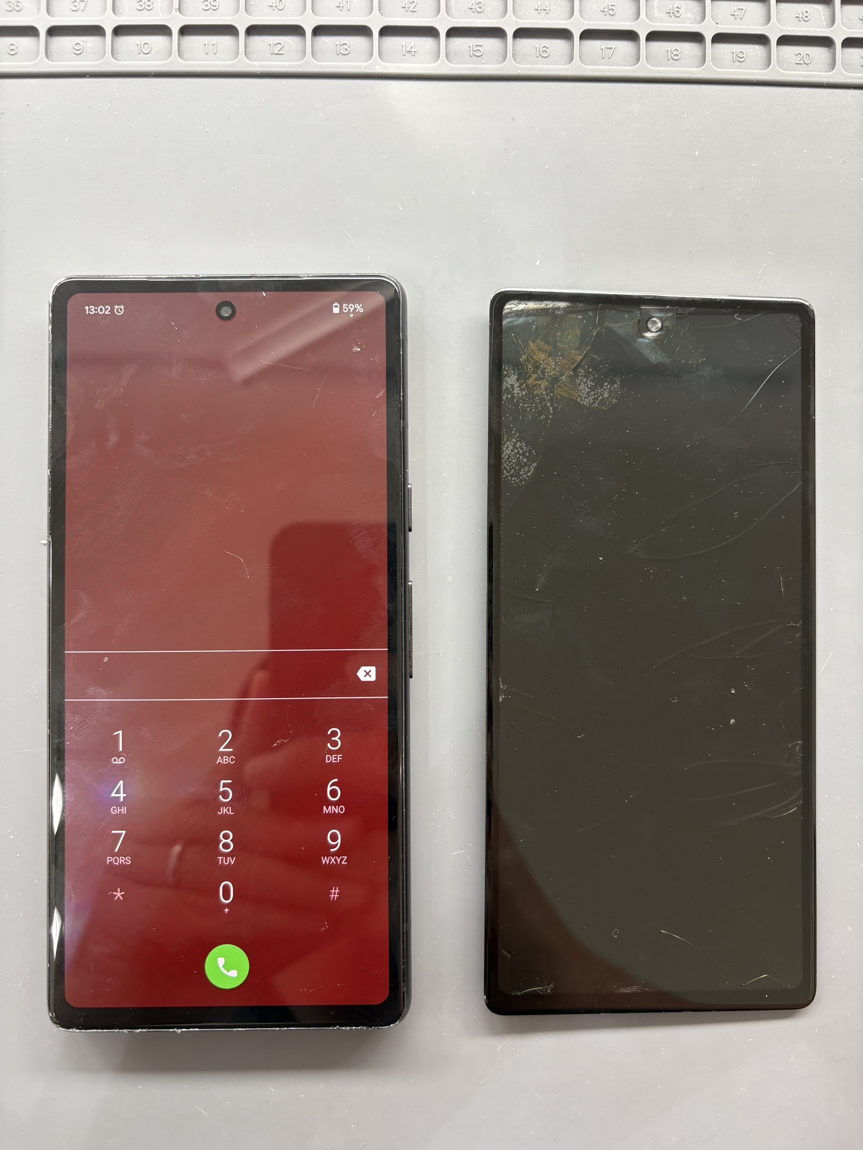 Google Pixel7aの画面が真っ暗！？液晶交換で復活！【スマホ修理工房大和店】