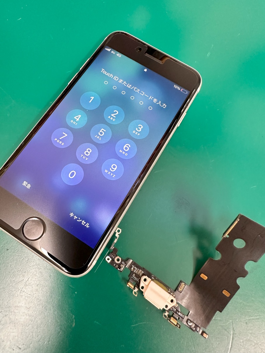 iPhone充電コネクター修理【スマホ修理工房熊谷店】