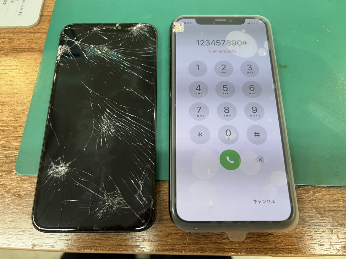 【iPhone11】画面交換は即日で対応しております！！