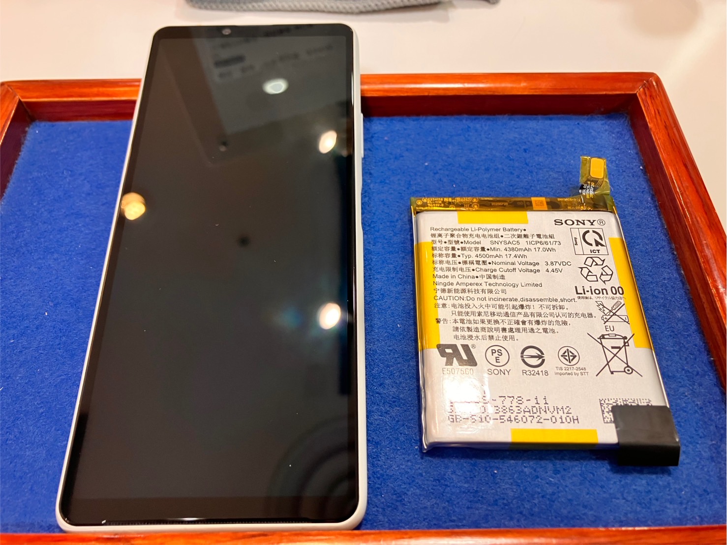 Xperia10Ⅲのバッテリー交換を行いました！　-スマホ修理工房浦和パルコ店-