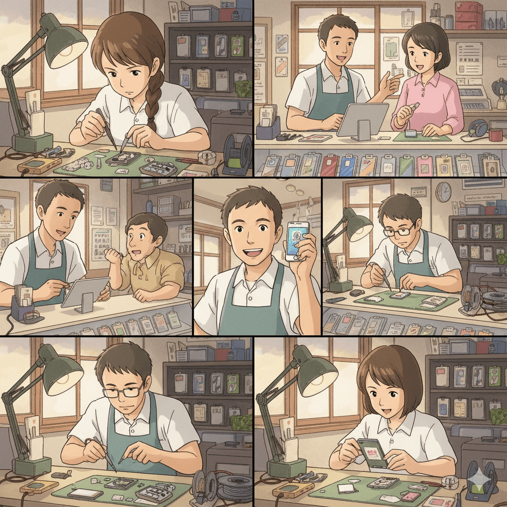 ハウルの動く修理屋さん