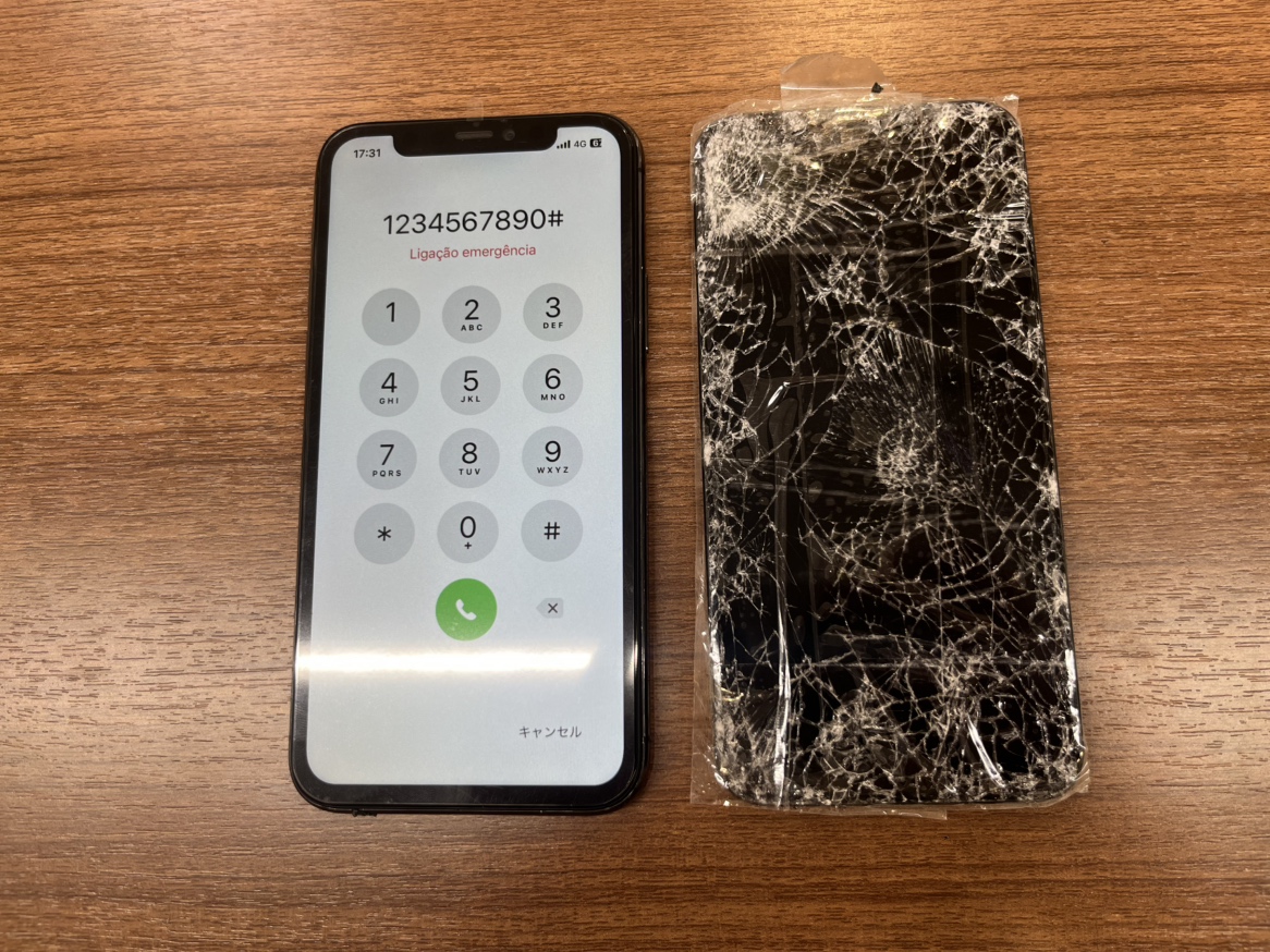 【iPhone 11 Pro 】画面交換は即日で対応しております！