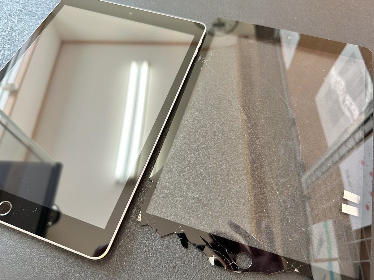 ipadガラス割れ修理【スマホ修理工房熊谷店】
