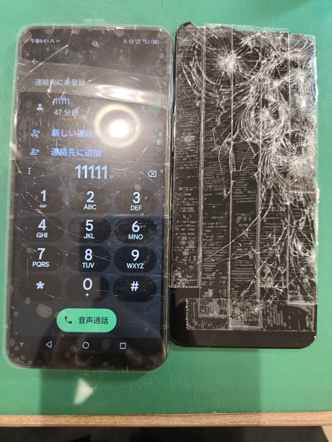 ZTE Libero5G IIの画面交換を対応しました!【スマホ修理工房 京王アートマン府中店】