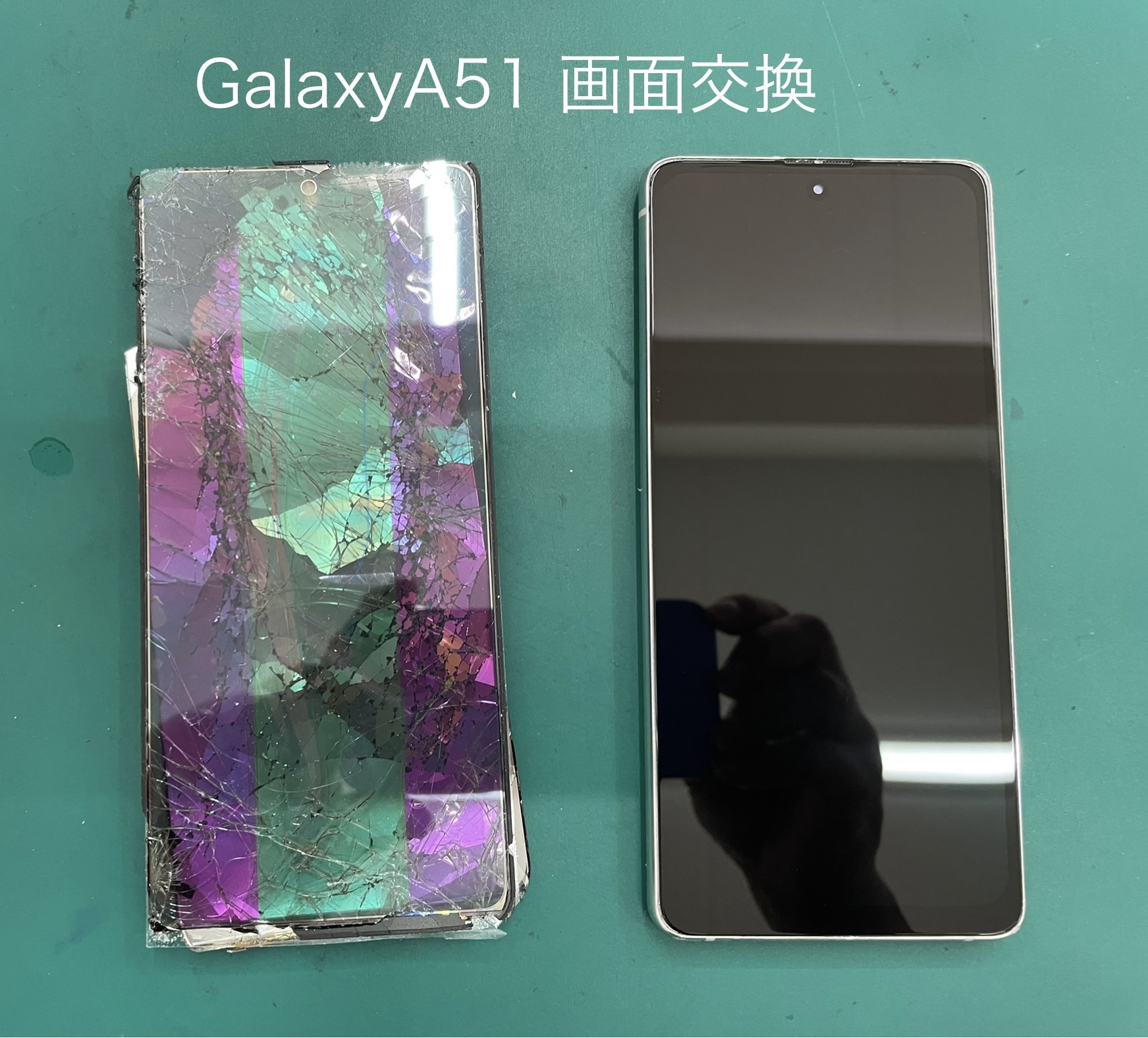 GalaxyA51(ギャラクシー)/SC-54A/SCG07 の画面交換はスマホ修理工房ジョイフル本田宇都宮店へ!