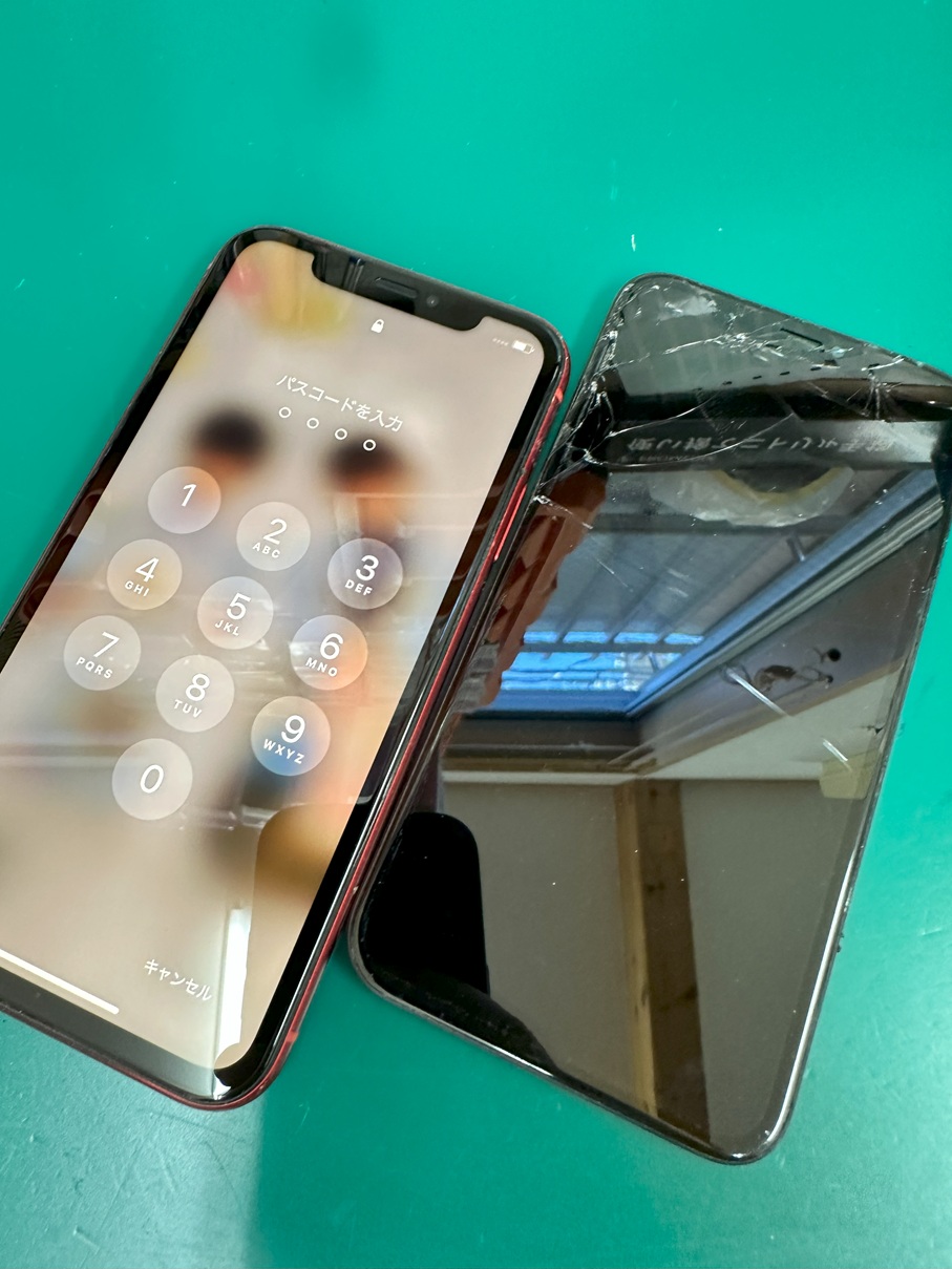 iPhoneXR画面修理