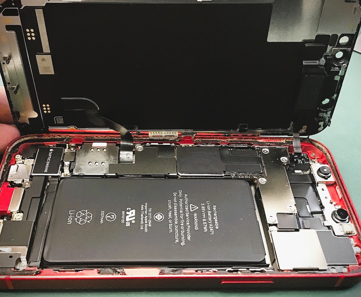 流山市からお越しの iPhone(アイフォン)12mini バッテリー交換!【スマホ修理工房 ファミリかしわ店】