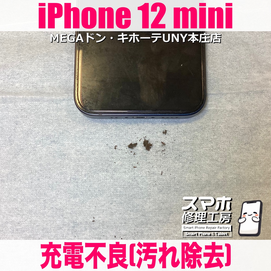 Apple iPhone 12mini 充電コネクタの接触不良有り 【公式通販】