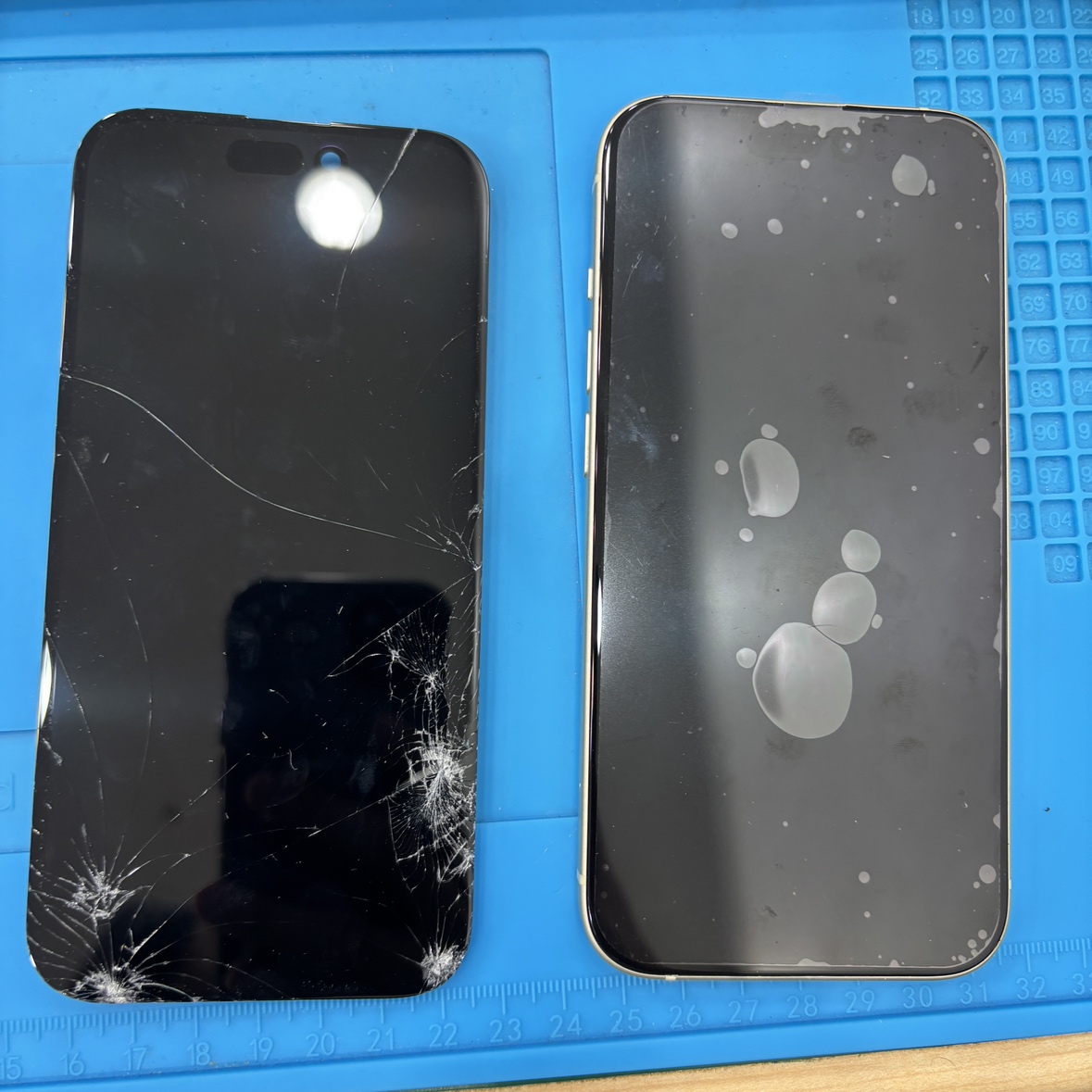 iPhone15の画面交換修理を行いました！！スマホ修理工房テラスモール湘南店