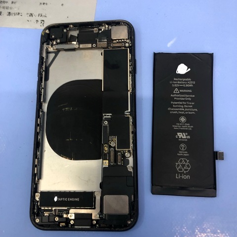 iPhoneSE2 バッテリー交換