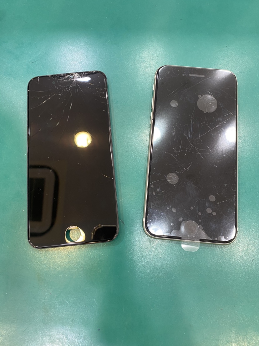 iPhoneSE3の画面交換修理を行いました！！スマホ修理工房テラスモール湘南店