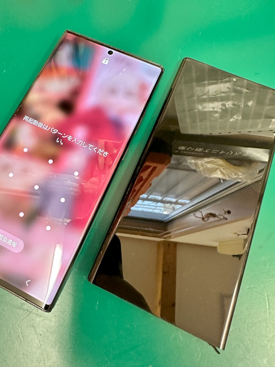 Galaxy画面修理【スマホ修理工房熊谷店】