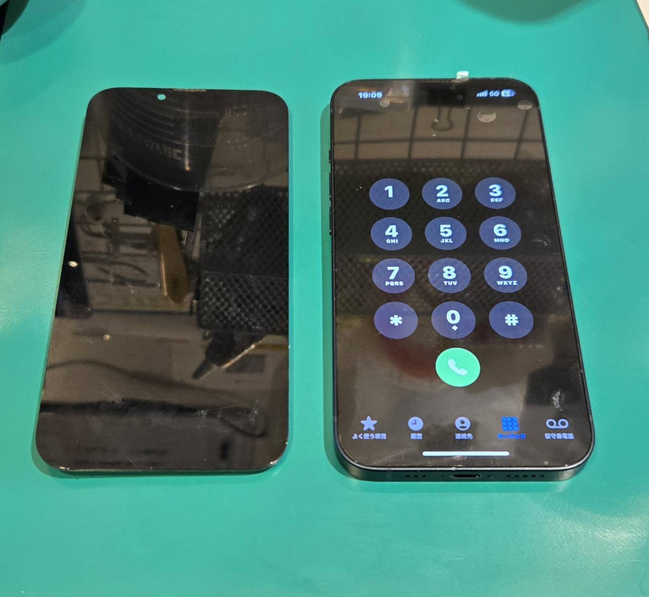 iPhone13の画面表示不良を修理しました！【スマホ修理工房 調布パルコ店】