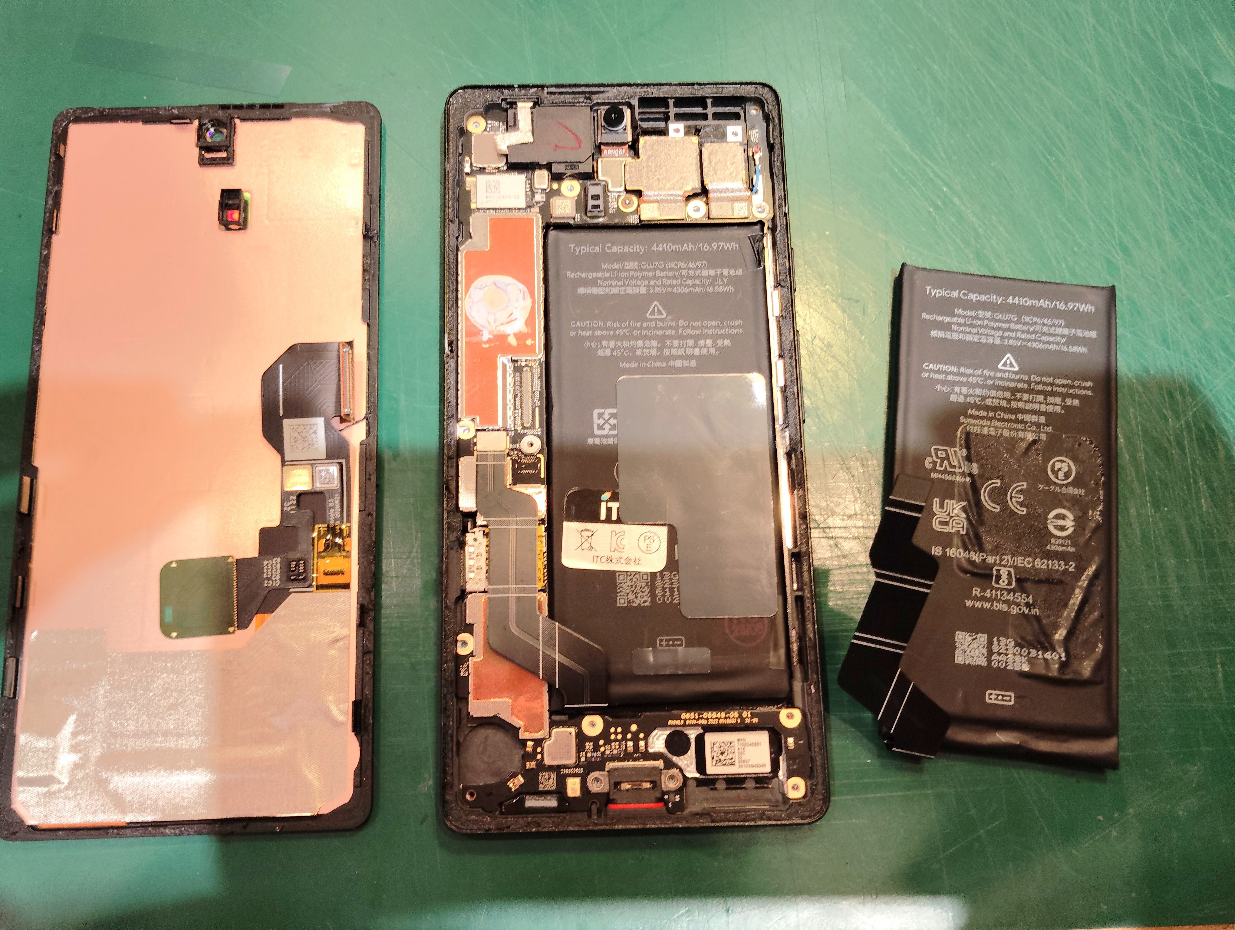 【Google Pixel6a】ピクセルのバッテリー交換　スマホ修理工房イオン北浦和店