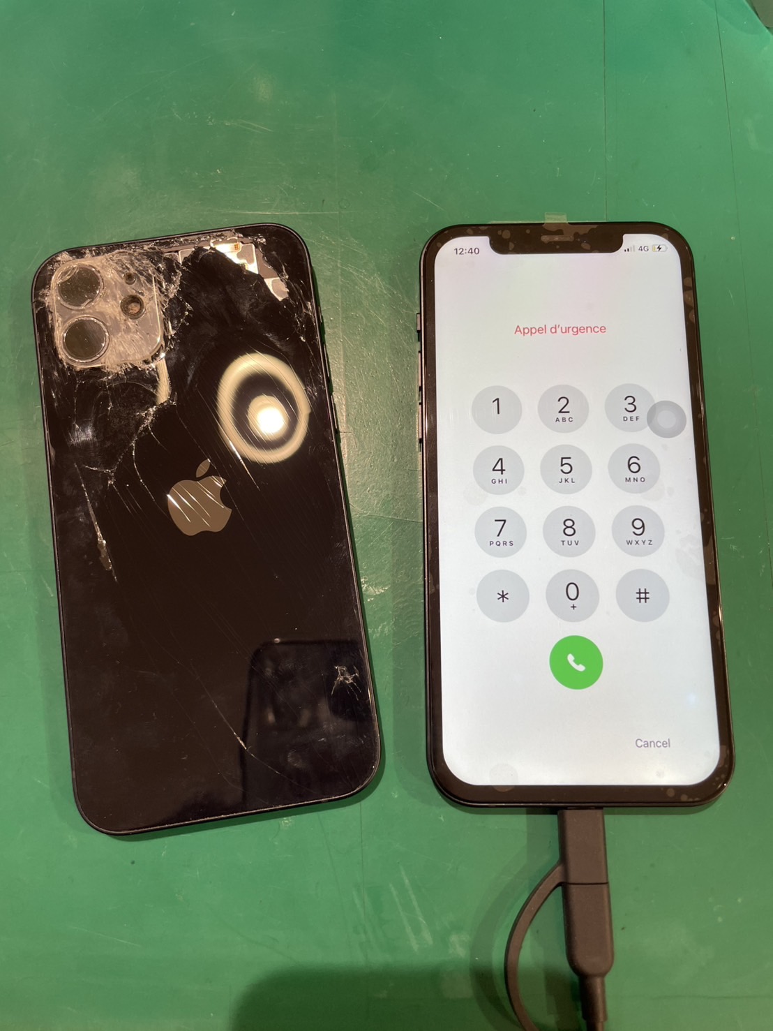 iPhone Xの画面が割れてしまった…【スマホ修理工房 京王アートマン府中店】