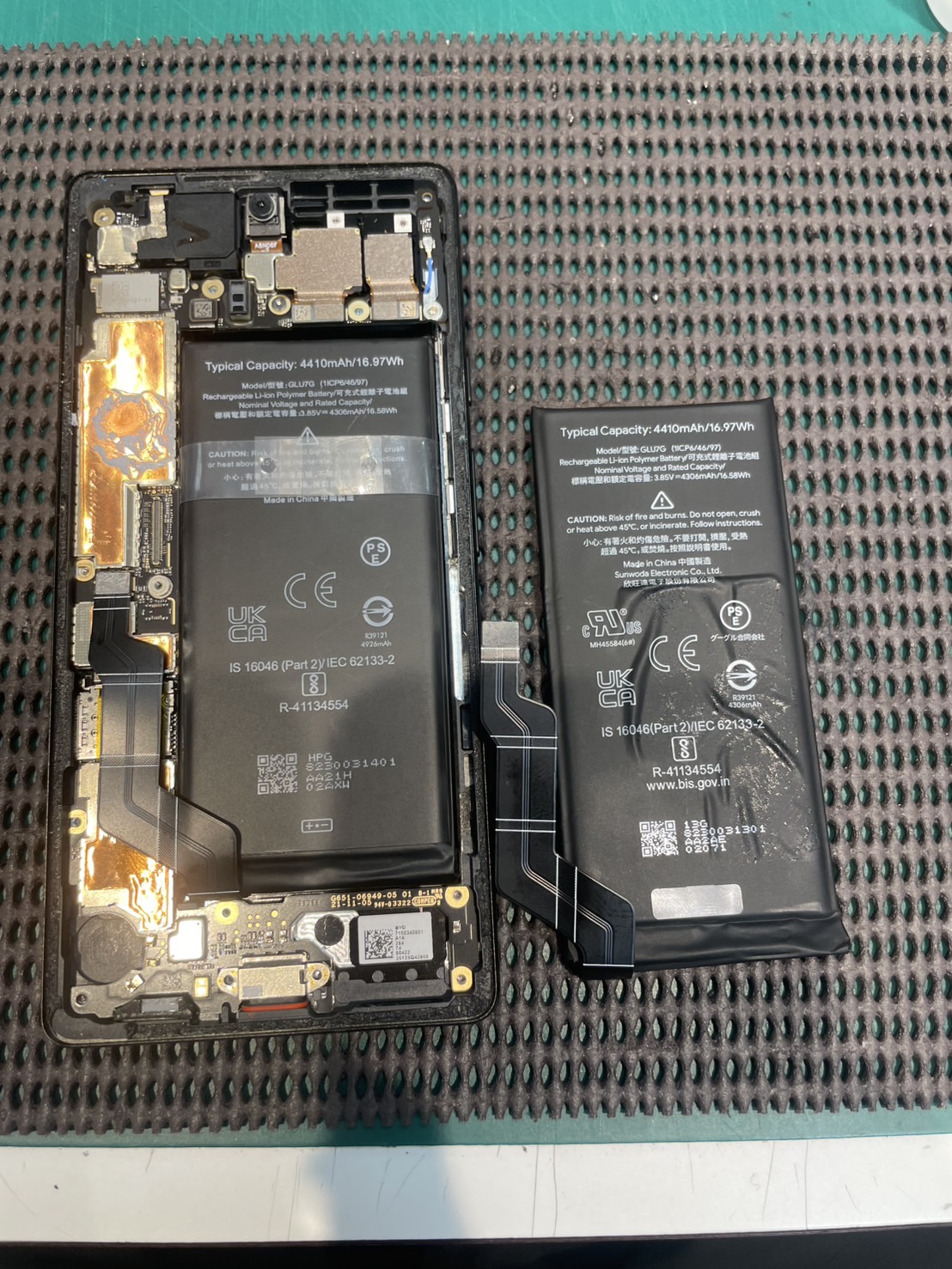 pixel6aのバッテリー交換の修理を承りました-スマホ修理工房和光市駅北口店-