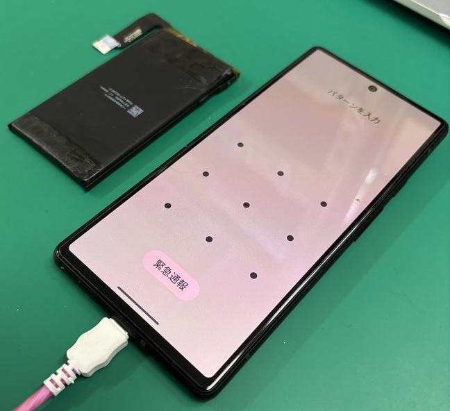 ⚡🔋GooglePixel6(グーグルピクセル6)バッテリー交換🔋⚡