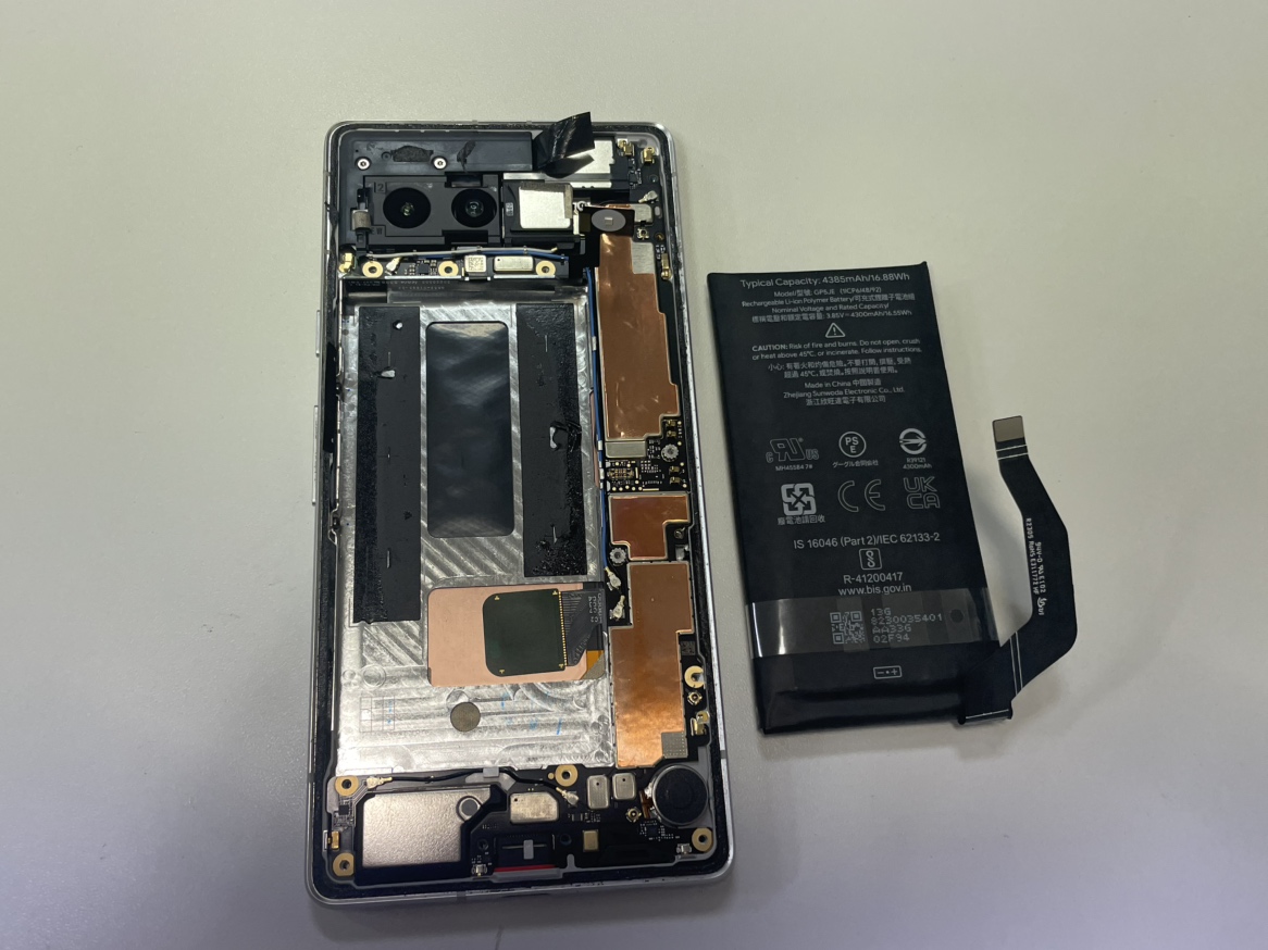 【Pixel7a】バッテリー交換いたしました!