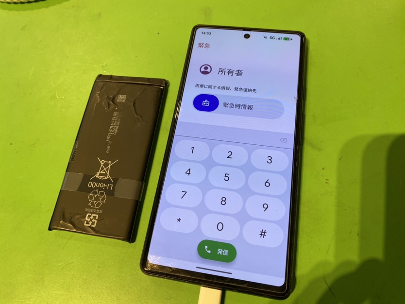 Google Pixel 6aのバッテリー交換！即日ご対応しております！