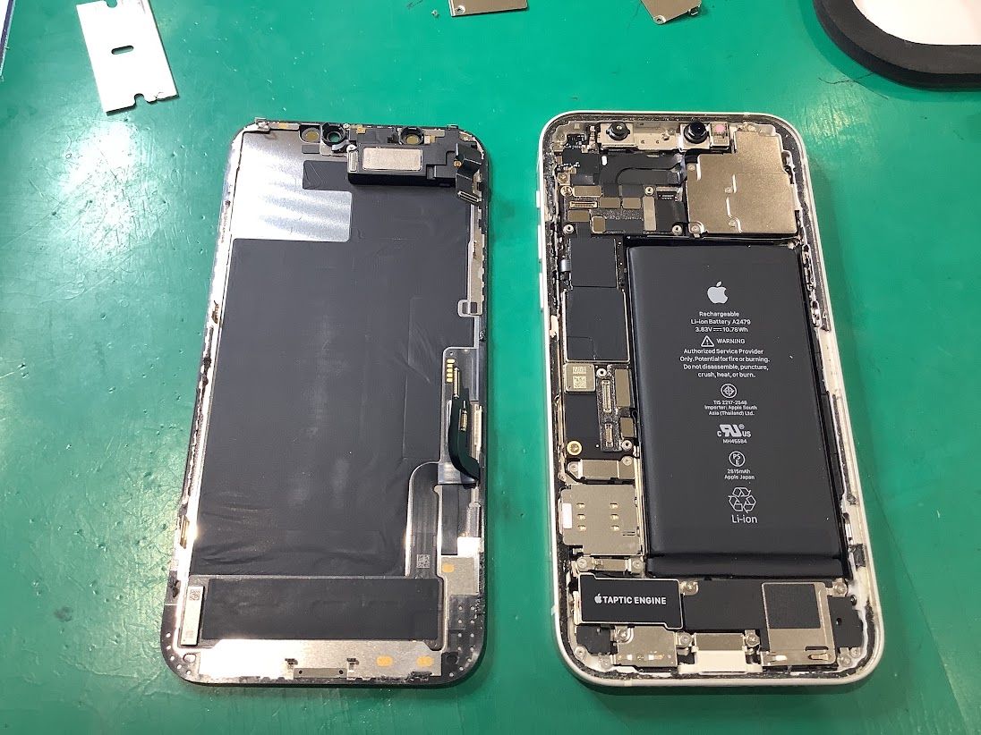 iPhone12Proの画面交換ならデータをそのまま・最短即日修理のスマホ修理工房秋津店にご相談ください