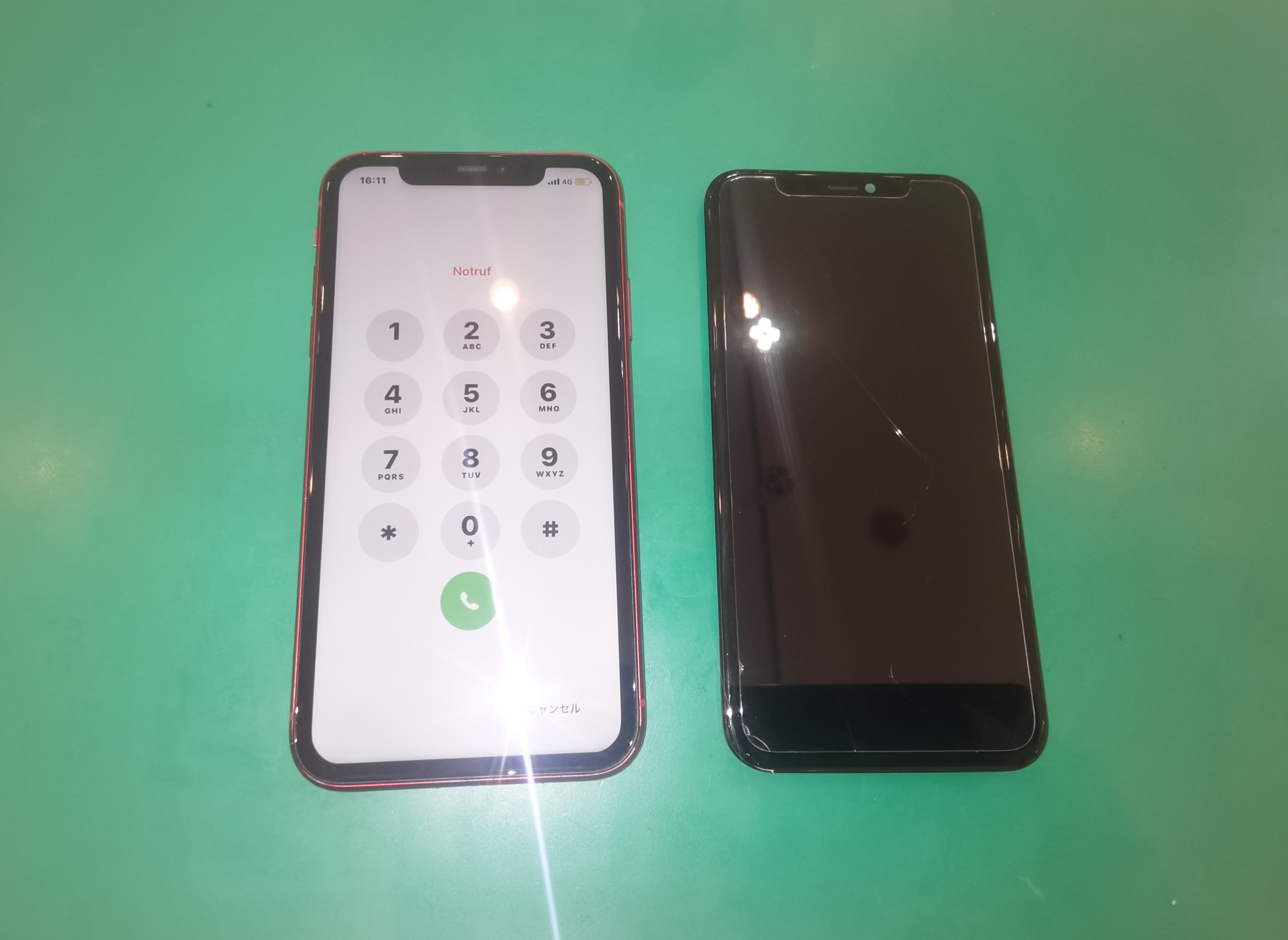 🔨📱iPhone11(アイフォン11)画面割れ・液晶漏れ・液晶割れ📱🔨