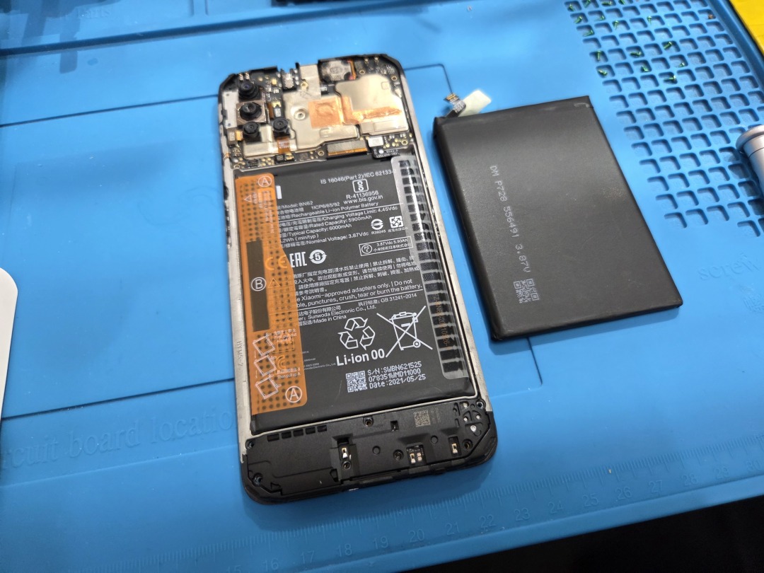 Xiaomi Redmi 9T(シャオミ レドミ 9T)のバッテリー交換なら【スマホ修理工房池袋P’パルコ店】にご相談ください！