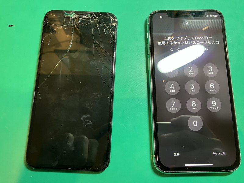 iPhone11Proの画面割れを修理しました！【スマホ修理工房 調布パルコ店】