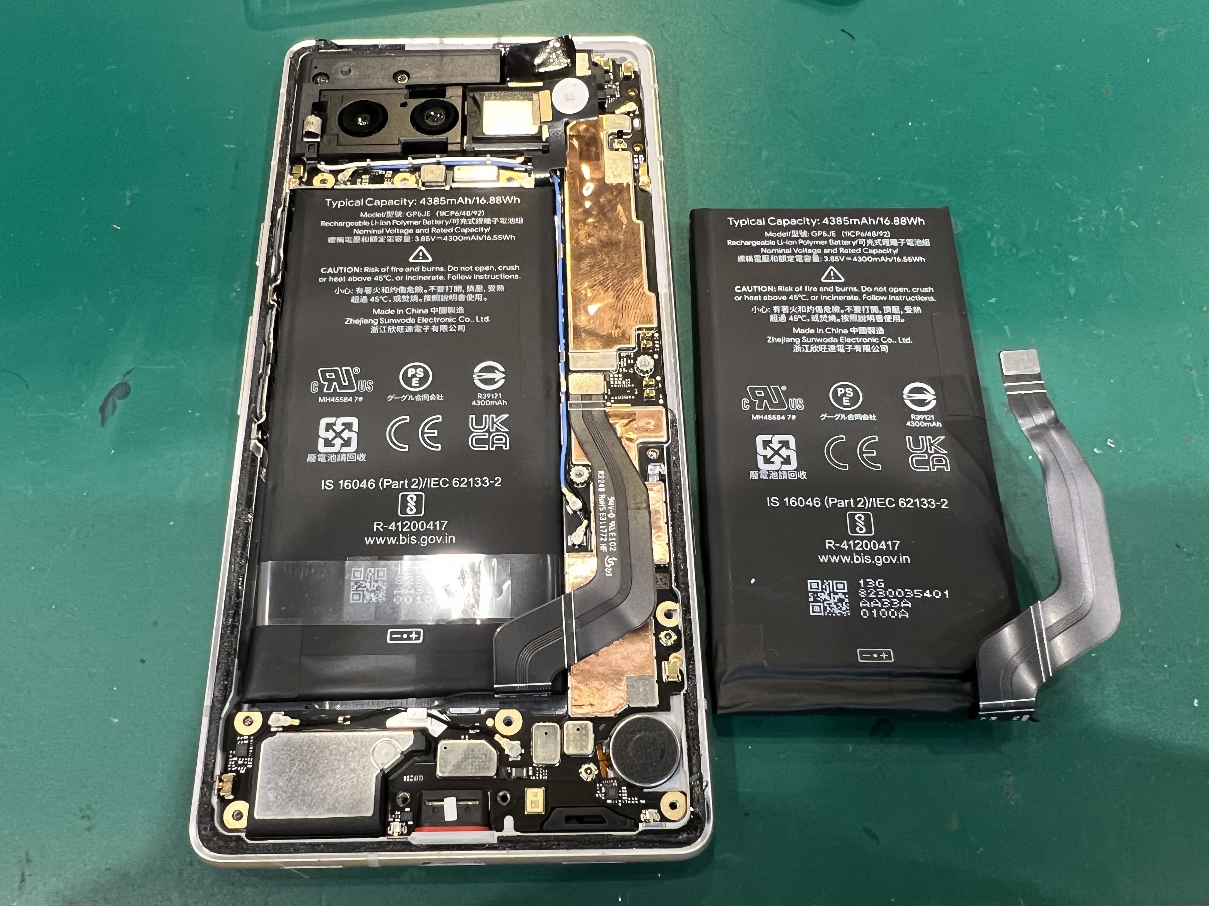 Pixel 7a バッテリー交換！約90分で減りと膨張を改善出来ます！【スマホ修理工房ペリエ千葉店】