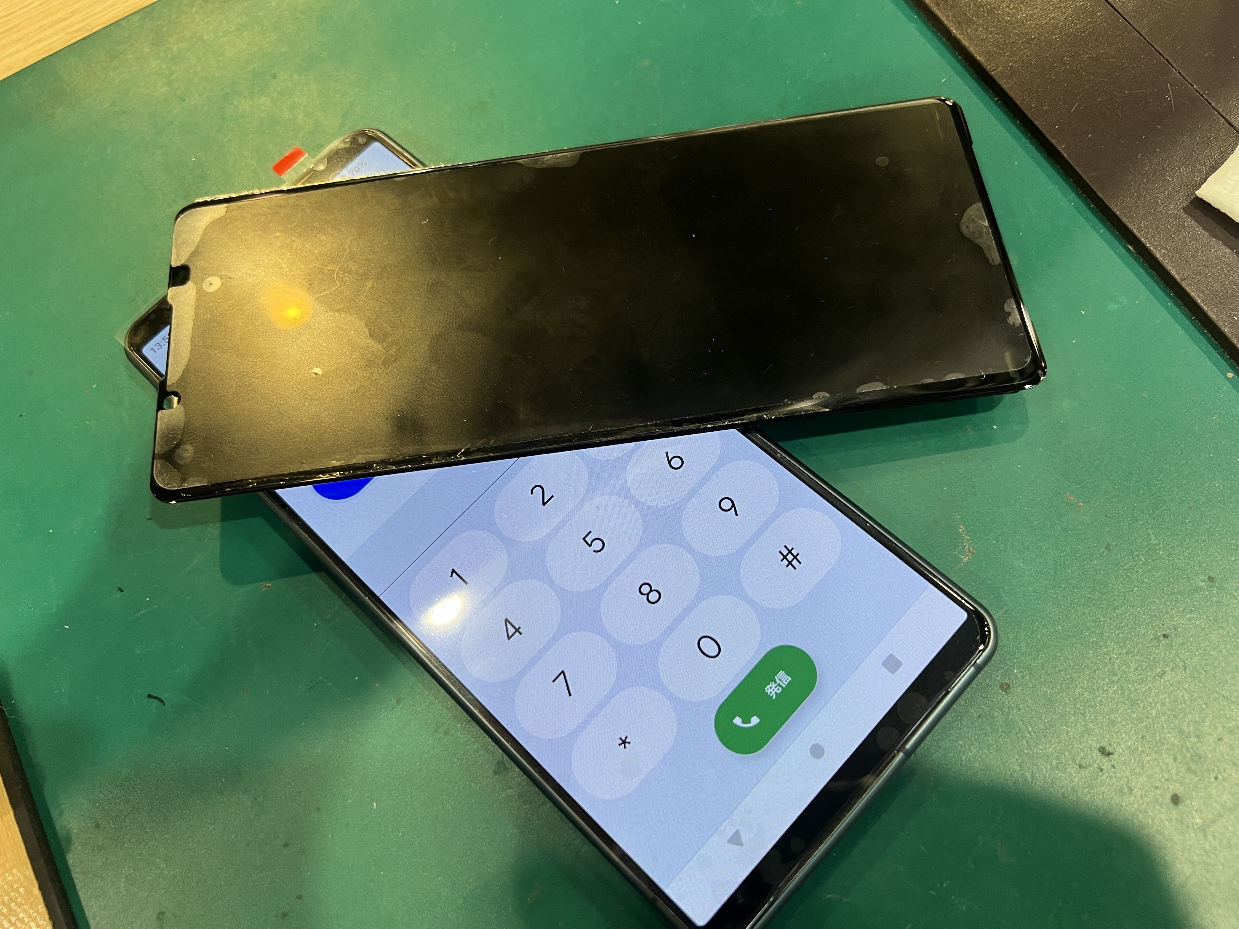 Xperia5Ⅳ（エクスペリア）画面が映らない症状を液晶交換で復旧！【スマホ修理工房ペリエ千葉店】